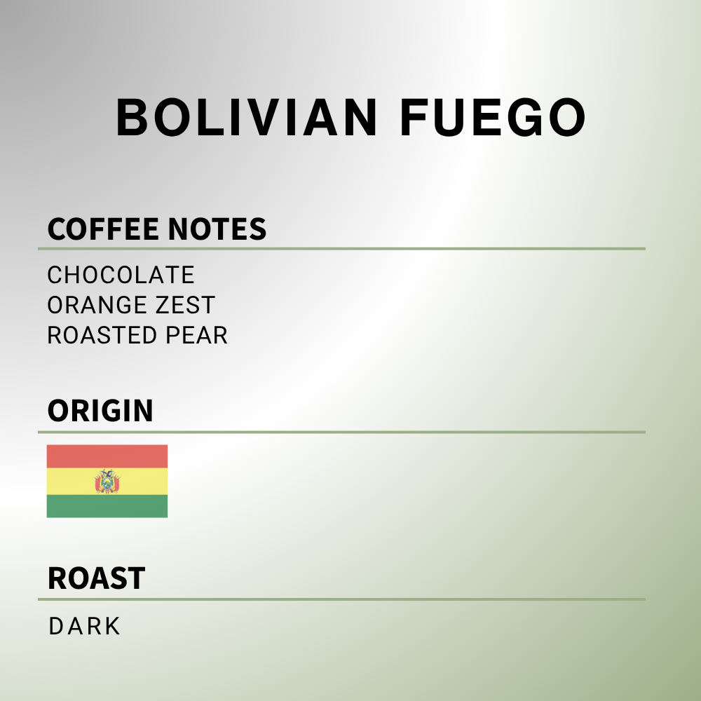 Bolivian Fuego - Coffee Roast Lab