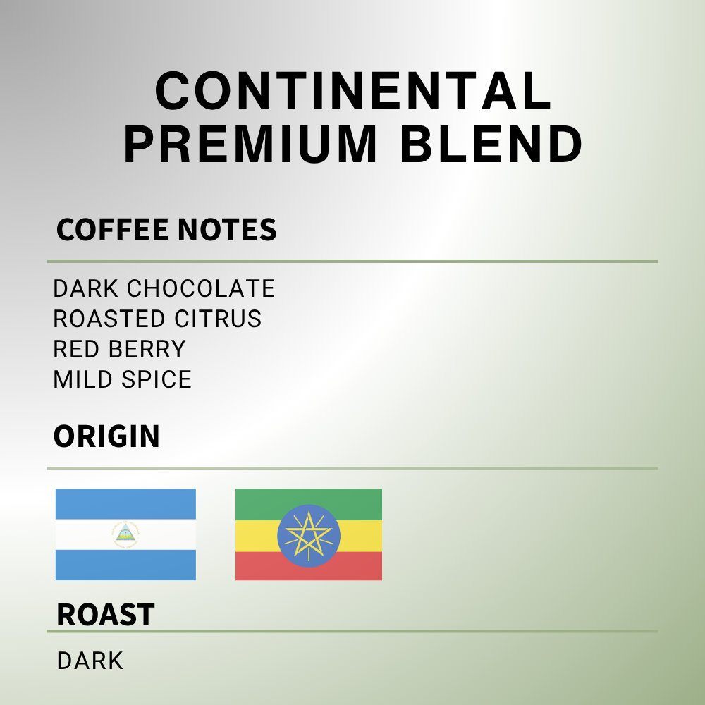 Continental Premium Blend - Coffee Roast Lab