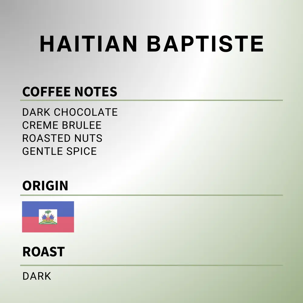 Haitian Baptiste - Coffee Roast Lab