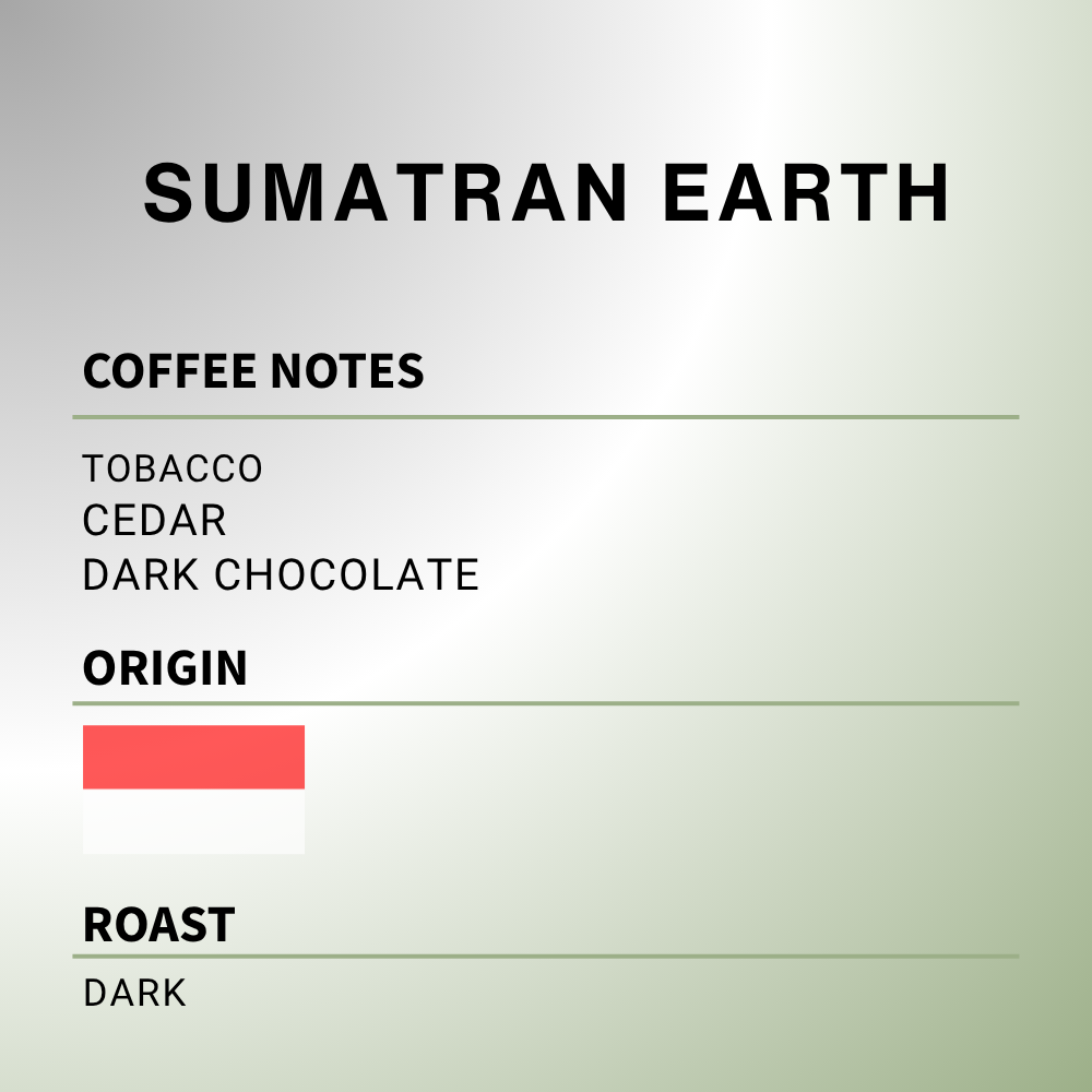 Indonesian Sumatran Earth - Coffee Roast Lab