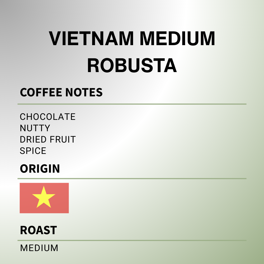 Vietnam Medium Robusta - Coffee Roast Lab