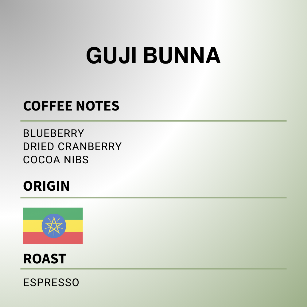 Ethiopian Guji Bunna - Coffee Roast Lab