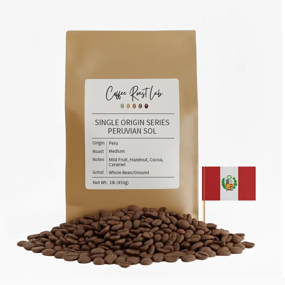 Peruvian Sol | Organic Peru Coffee | Coffee Roast Lab