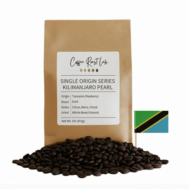 Tanzanian Peaberry - Kilimanjaro Pearl - Coffee Roast Lab