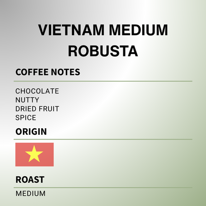 Vietnam Medium Robusta - Coffee Roast Lab