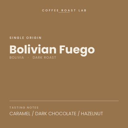 Coffee Roast Lab Bolivian Fuego