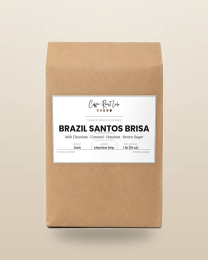 Coffee Roast Lab Brazil Santos Brisa coffee — 1 lb, machine drip, dark roast