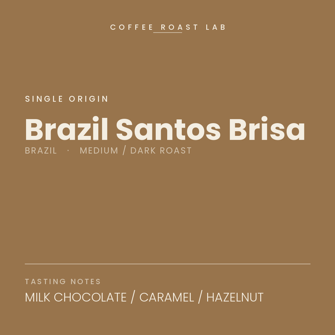 Coffee Roast Lab Brazil - Santos Brisa