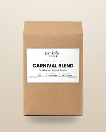Coffee Roast Lab Carnival Blend coffee — 5 lb, pour over, dark roast