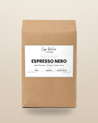 Coffee Roast Lab Espresso Nero coffee — Sampler, espresso, dark roast