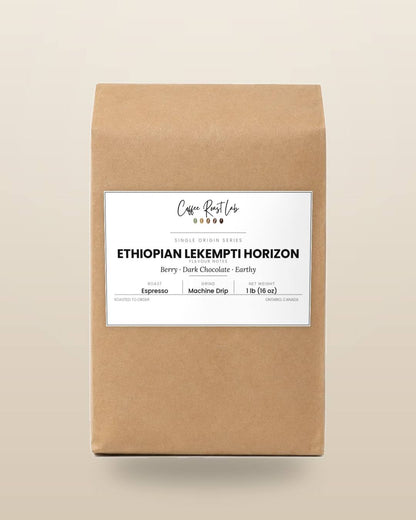Coffee Roast Lab Ethiopian Lekempti Horizon coffee — 1 lb, machine drip, espresso roast
