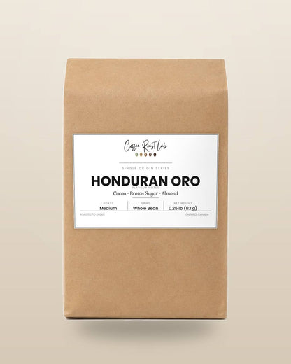 Coffee Roast Lab Honduran Oro coffee — Sampler, whole bean, medium roast