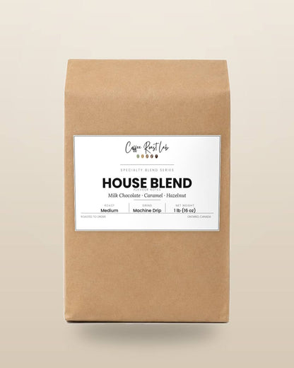 Coffee Roast Lab House Blend coffee — 1 lb, machine drip, medium roast