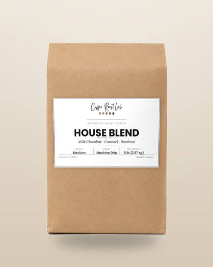 Coffee Roast Lab House Blend coffee — 5 lb, machine drip, medium roast