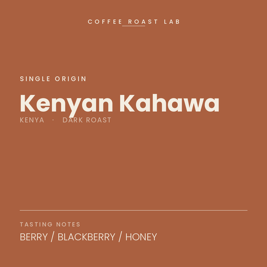 Coffee Roast Lab Kenyan Kahawa coffee — Kenya, dark roast — berry, blackberry, honey