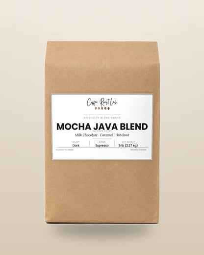 Coffee Roast Lab Mocha Java Blend coffee — 5 lb, espresso, dark roast
