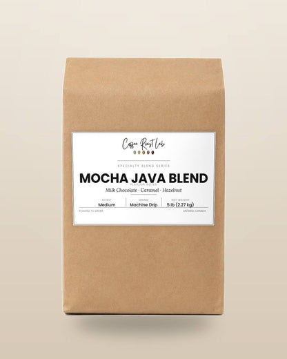 Coffee Roast Lab Mocha Java Blend coffee — 5 lb, machine drip, medium roast
