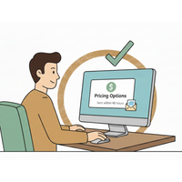 We follow up with pricing