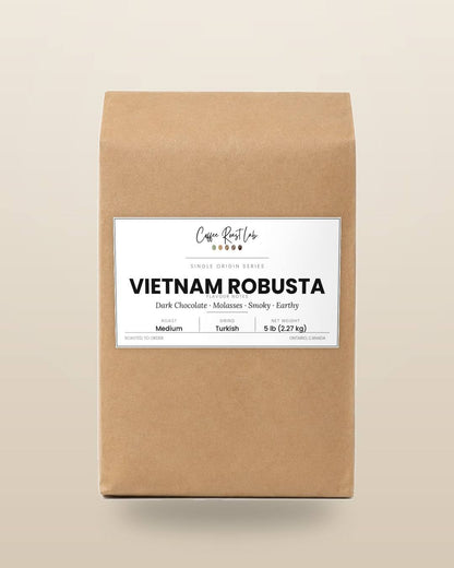 Coffee Roast Lab Vietnam Robusta coffee — 5 lb, turkish, medium roast