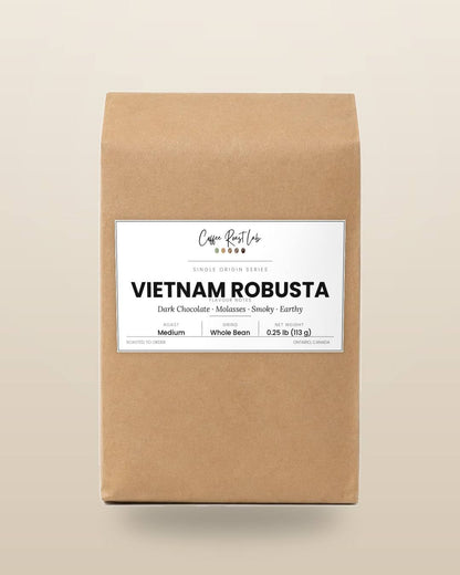 Coffee Roast Lab Vietnam Robusta coffee — Sampler, whole bean, medium roast